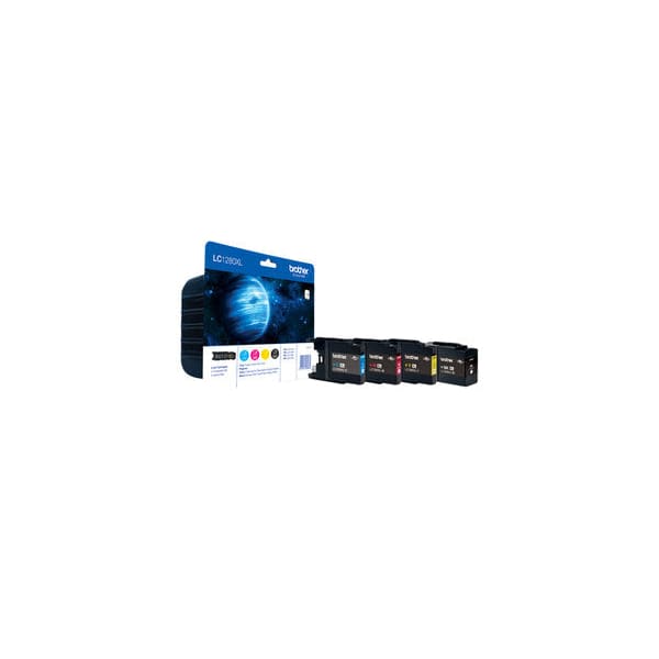 Brother Tinte LC1280XLVALBPDR Black Cyan Magenta Yellow