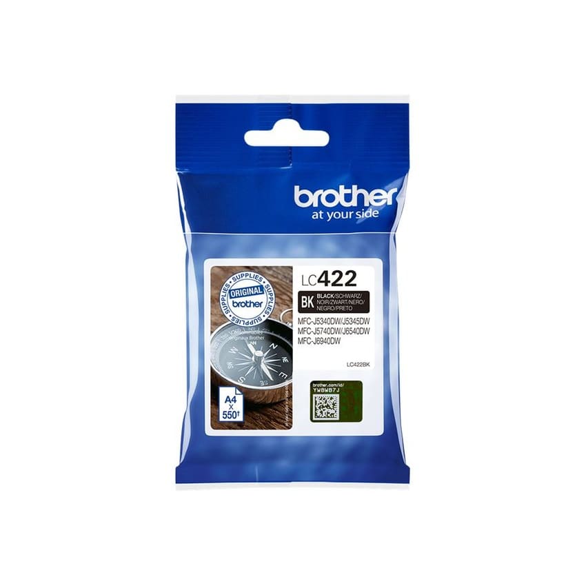 Brother Tinte LC422BK ca. 550 Seiten - Tinte