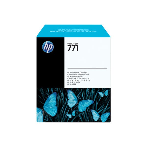HP Resttintenbehälter CH644A 771 Neutral